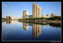 Morning Reflections At Salford Quay