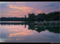 Colour Of Dusk At Peirce Reservoir