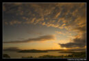 A Golden Twilight Above The Sky Of Lochgiphead 